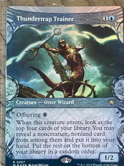 Thundertrap Trainer (Showcase) Bloomburrow Foil - Image 1
