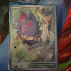 N's Zorua SV: Scarlet & Violet Promo Cards Holo Promo EN 189 SEALED - Image 1