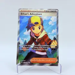 Ethan's Adventure - 221/182 - Ultra Rare - Destined Rivals - Pokemon Card - NM/M - Image 1