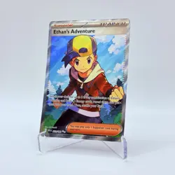 Ethan's Adventure - 221/182 - Ultra Rare - Destined Rivals - Pokemon Card - NM/M - Image 2