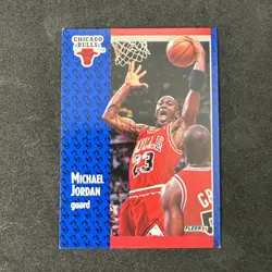 Michael Jordan 1991 Fleer Basketball Card #29 - Chicago Bulls - Image 1