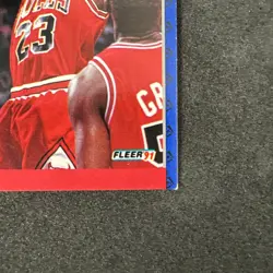 Michael Jordan 1991 Fleer Basketball Card #29 - Chicago Bulls - Image 5