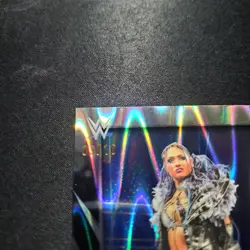2026 TOPPS CHROME WWE GIULIA BLACK MINI DIAMOND REFRACTOR CARD/10(TC#3072) - Image 3
