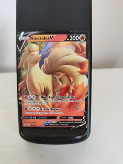 Pokemon TCG Ninetales V 026/192 Rebel Clash | Holo Ultra Rare Card NM/M - Image 1