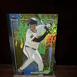 Rafael Devers 2026 Topps Finest #19 Common Gold Mini Diamonds /50 Giants - Image 1
