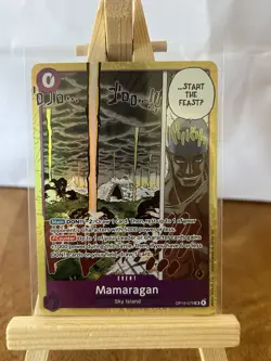 Bandai Mamaragan OP15-078 SR Event Foil One Piece Card Game English - Image 2