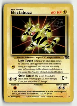 Electabuzz (Movie Promo) - WoTC Promo (PR) 2 Pokemon - Image 1