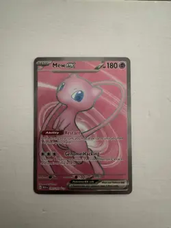 Pokemon Mew EX TCG 193/165 Scarlet & Violet 151 Near Mint Condition - Image 1