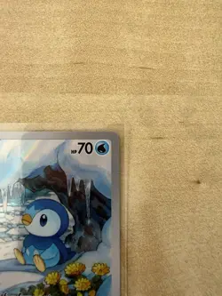 Pokemon TCG Piplup Phantasmal Flames 98/94 Illustration Rare - Image 3