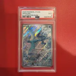 Pokemon TCG Articuno 161/159 Illustration Rare Journey Together PSA 9 Mint - Image 1