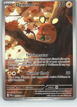 Dedenne ME03: Perfect Order [093/088] Illustration Rare Holofoil NM Pokemon - Image 1