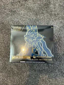 Pokemon TCG Mega Evolution Lucario Pokemon Center Elite Trainer Box - SEALED - Image 1