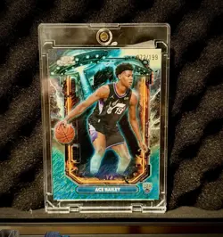 Topps 2025-26 Cosmic Chrome Extraterrestrial Talent Ace Bailey ET-13 RC /199 - Image 1