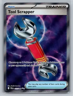 Tool Scrapper 115/086 Ultra Rare Chaos Rising Pokemon Holo Near Mint - Image 1