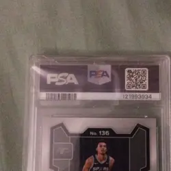 Panini Prizm 2023-24 Victor Wembanyama Rookie #136 Spurs NBA PSA 9 - Image 4