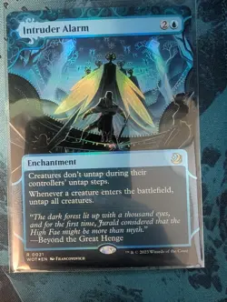 Intruder Alarm 21 Wilds of Eldraine: Enchanting Tales Magic: The Gathering LP - Image 1