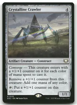 Crystalline Crawler #133 (NM) Edge of Eternities EOC Magic MTG - Image 1