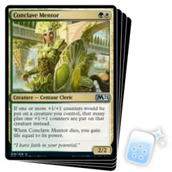 CONCLAVE MENTOR X4 Core Set 2021 M21 Magic MTG MINT CARD - Image 1