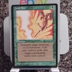 Magic: The Gathering Avoid Fate Legends Instant Green Regular Phil Foglio 1994 - Image 1