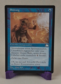 MTG Disrupt GERMAN Counterspell OldSchool PreModern NM - Image 1