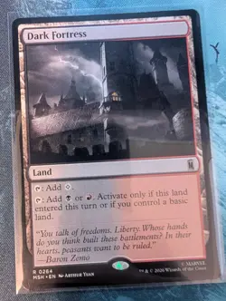 Dark Fortress 264 Rare Marvel Super Heroes Magic: The Gathering Lightly Played - Image 1