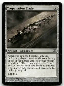 Trepanation Blade #235 (LP) Innistrad ISD Magic MTG - Image 1