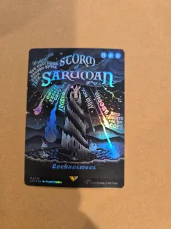 Storm of Saruman (Poster Foil)- MTG - Lord Of The Rings - MINT/NM - Card #733 - Image 1