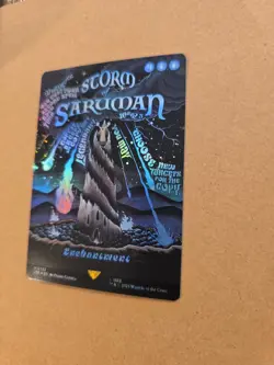 Storm of Saruman (Poster Foil)- MTG - Lord Of The Rings - MINT/NM - Card #733 - Image 5