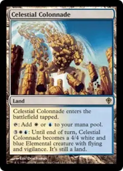 1x Celestial Colonnade MTG - Worldwake - Light Play - Image 1