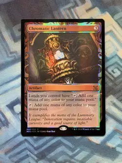 MTG Foil Chromatic Lantern EX/LP Masterpiece Series: Kaladesh Inventions - Image 1