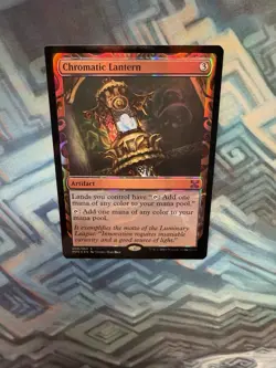 MTG Foil Chromatic Lantern EX/LP Masterpiece Series: Kaladesh Inventions - Image 4