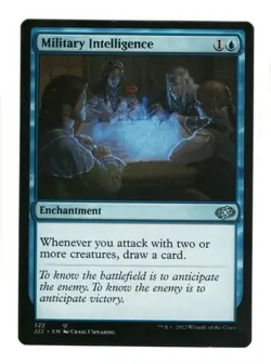 Military Intelligence 322 Uncommon Jumpstart 2022 Magic: The Gathering Near Mint - Image 1