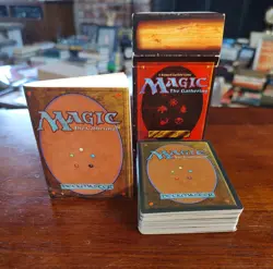 Magic The Gathering Card Game 1995 4th edition, 60 Cards, Booklet, in Box! - Image 1