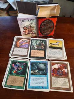Magic The Gathering Card Game 1995 4th edition, 60 Cards, Booklet, in Box! - Image 2