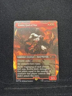 Magic the Gathering: Secret Lair: Kratos, God of War Regular - Image 1