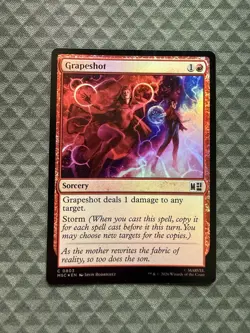 MTG Grapeshot #0803 Foil Common Commander: Marvel Super Heroes (MSC) - Image 1