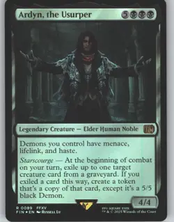 Ardyn, the Usurper 89 Rare FINAL FANTASY Magic: The Gathering Foil Near Mint - Image 1