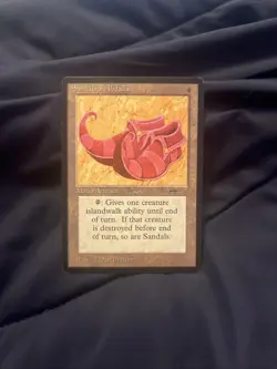 Sandals of Abdallah (Arabian Nights) NM MTG - Image 1