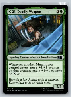 Commander: Marvel Super Heroes X-23, Deadly Weapon 738 - Image 1
