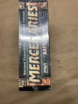 🔥 Battletech Mechwarrior Second Expansion Booster Box Sealed Rare 16307 Limited - Image 2
