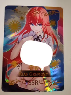 Carte Goddess Story High School DxD Rias Akeno Asia Koneko Xenovia - Image 1