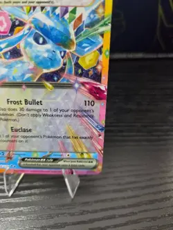 Glaceon Ex 26/131 - DOUBLE RARE HOLO - Prismatic Evolutions - 2025 Pokemon LP - Image 5