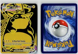 Pokemon Pikachu TCG Lost Origin VMAX Gold Holo Card TG29/TG30 2022 NM - Image 3