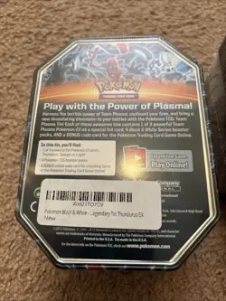 Pokemon Plasma Team Tin Set Lugia Deoxys Thundurus Sealed 2013 - Image 5