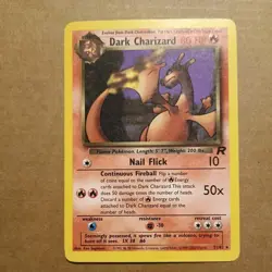 Pokemon Dark Charizard 21/82 Rare Team Rocket Pokemon LP - Image 1