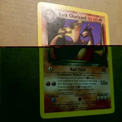 Pokemon Dark Charizard 21/82 Rare Team Rocket Pokemon LP - Image 2
