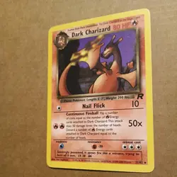 Pokemon Dark Charizard 21/82 Rare Team Rocket Pokemon LP - Image 3
