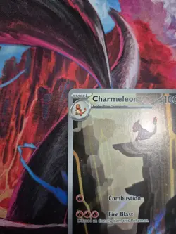 Pokemon TCG Charmeleon Scarlet Violet-151 Illustration Rare Card 169/165 - Image 3