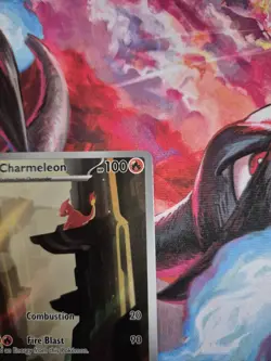 Pokemon TCG Charmeleon Scarlet Violet-151 Illustration Rare Card 169/165 - Image 4