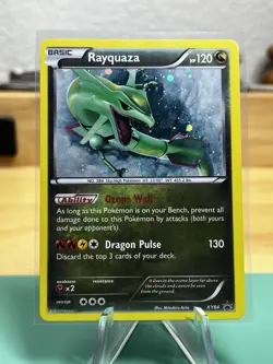 Rayquaza XY64 Promo Holo Basic 120 HP English 2015 LP -MP - Image 1